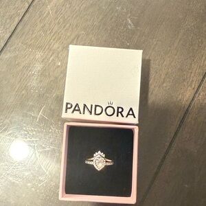 Pandora Silver Ring Set